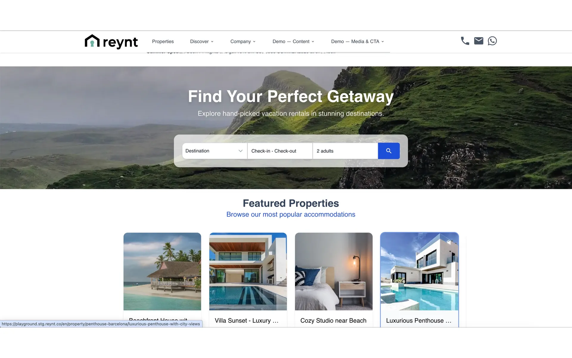 Your booking site